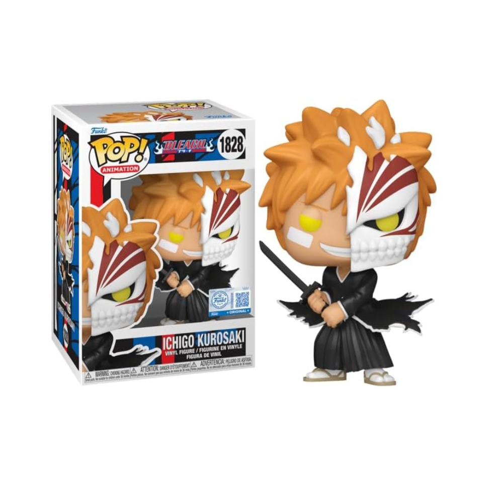Funko Pop Animation Bleach - Ichigo With Half Mask (special Edition) No:1828