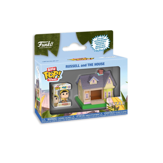 Funko Bitty Pop Towns Pixar Up - Russell And The House