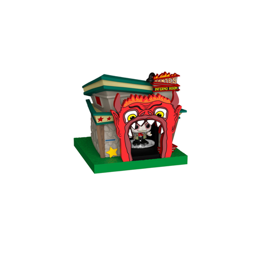 Funko Bitty Pop Towns Beetlejuice - Beetlejuice And Dante's Inferno Room