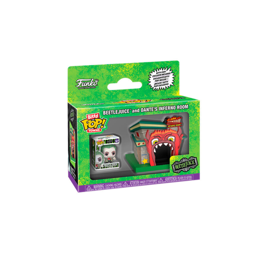 Funko Bitty Pop Towns Beetlejuice - Beetlejuice And Dante's Inferno Room