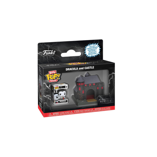 Funko Bitty Pop Towns Universal Monsters - Dracula And Castle