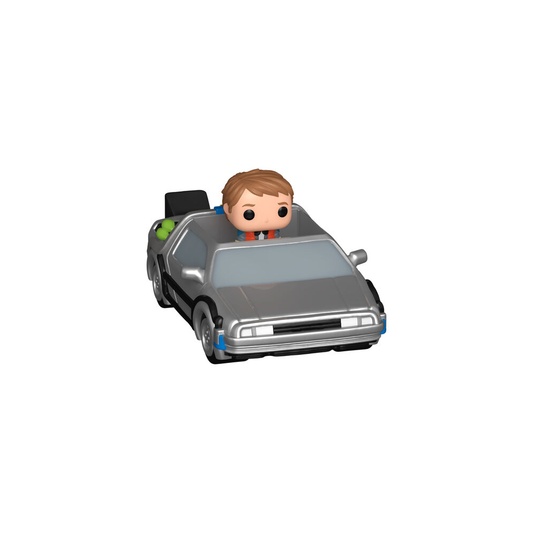 Funko Bitty Pop Rides Back To The Future - Marty Mcfly And Time Machine
