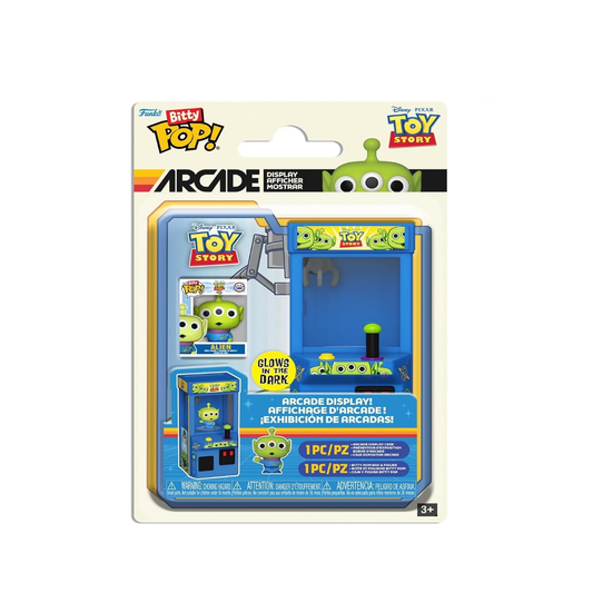 Funko Bitty Pop Arcade Toy Story - Alien (glows İn The Dark)