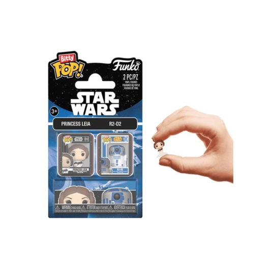 Funko Bitty Pop 2-Pack Disney Star Wars - Leia & R2d2