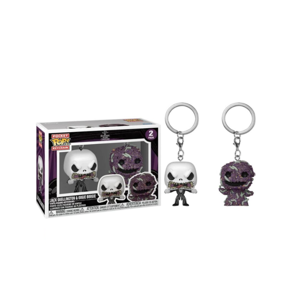 Funko 2-Pack Pocket Pop The Night Before Christmas - Jack Skellington & Oogie Boogie