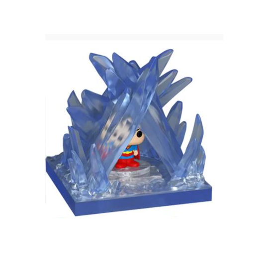 Funko Bitty Pop Towns Dc Superman - Superman And The Fortress Of Solitude