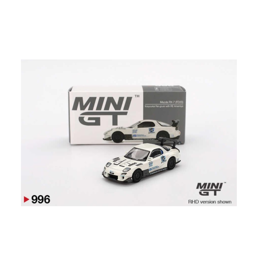 Mini GT 1/64 Mazda RX-7 (FD3S) Itosyoukai Rei-gouki with RE Amemiya
