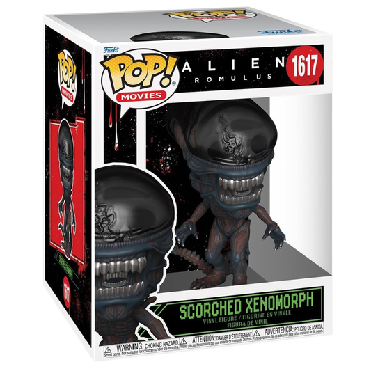 Funko POP Super: Aliens Romulus- Scorched Xenomorph 6"