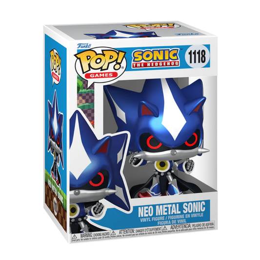Funko POP Games: Sonic- Neo Metal Sonic (Metallic)