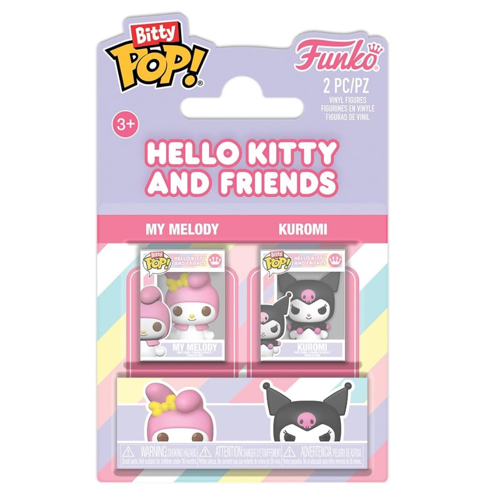 Funko Bitty POP: Sanrio - My Melody&Kuromi 2'li Paket