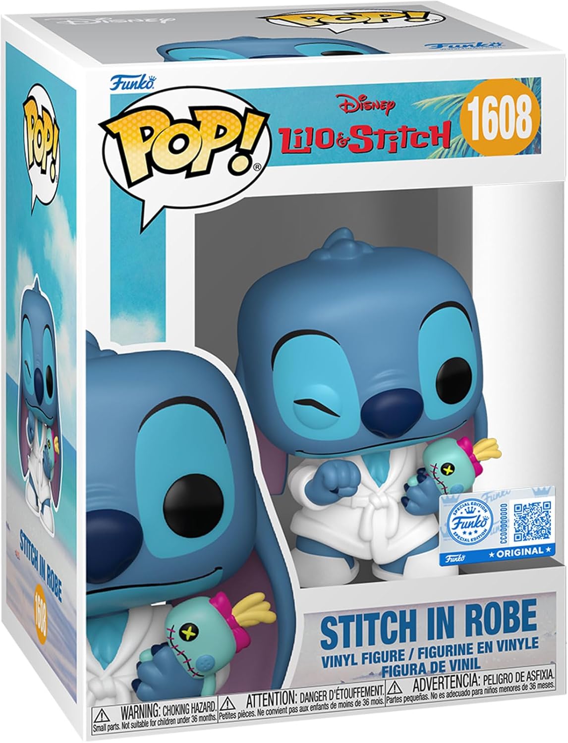Funko POP Disney: Lilo & Stitch - Stitch in Robe Special Edition