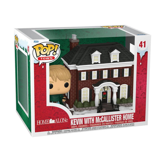 Funko POP Town: Home Alone- Kevin with McCallister Home