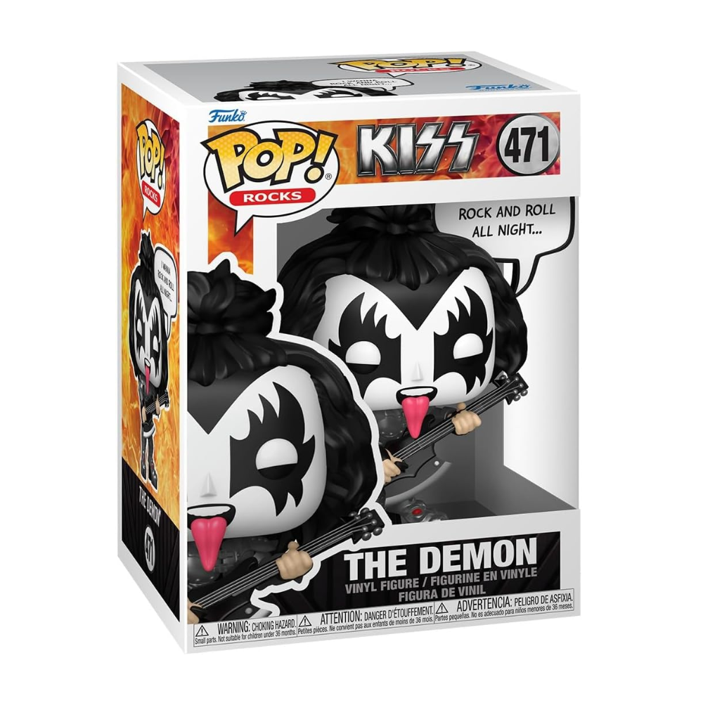 Funko POP KISS: The Demon (Rock and Roll All Night)
