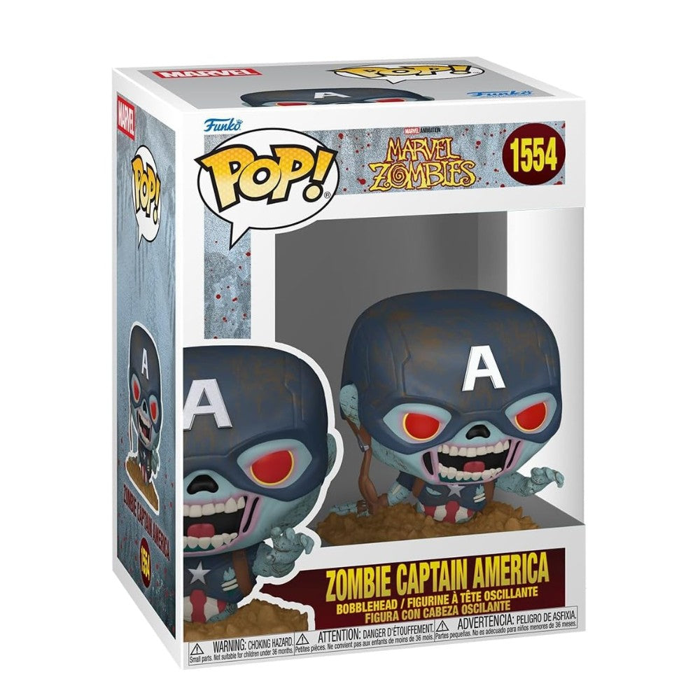 Funko POP Marvel: Zombie Captain America