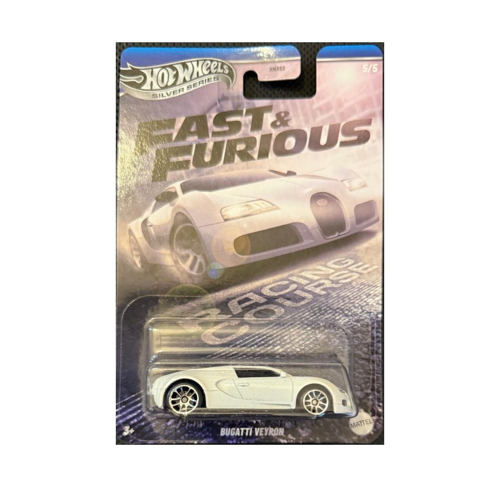 HOT WHEELS Silver Series Fast & Furious Bugatti Veyron JBY43