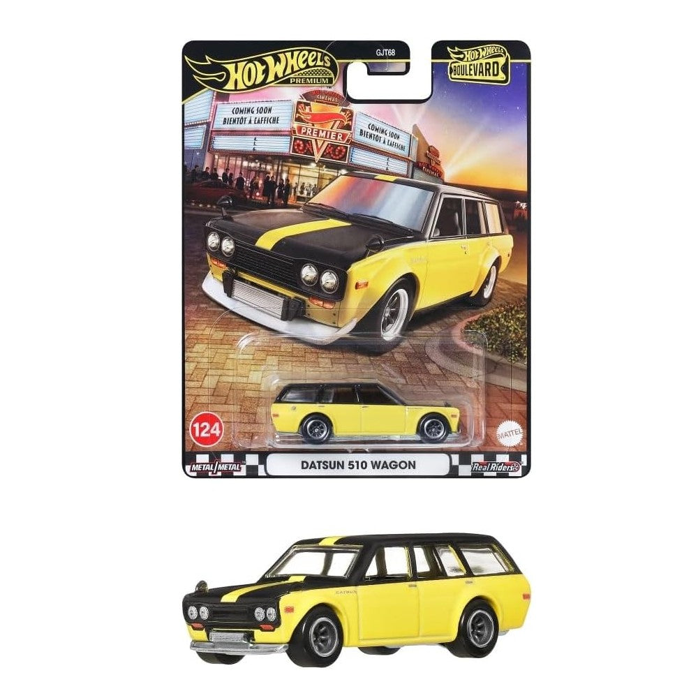 Hot Wheels Boulevard Premium Araçlar DATSUN 510 WAGON GJT68 - JBL21