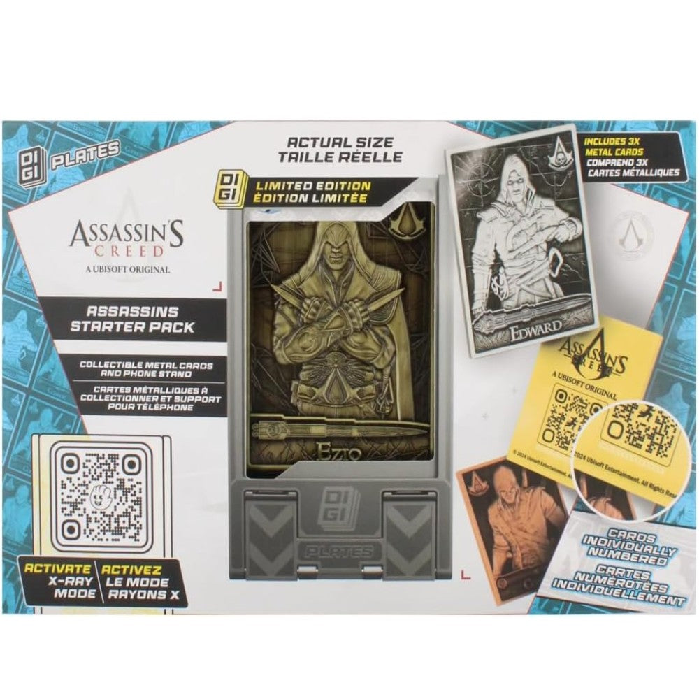 Digiplate Starter Pack Assassins Creed 3 Metal Kart Ve Telefon Standı
