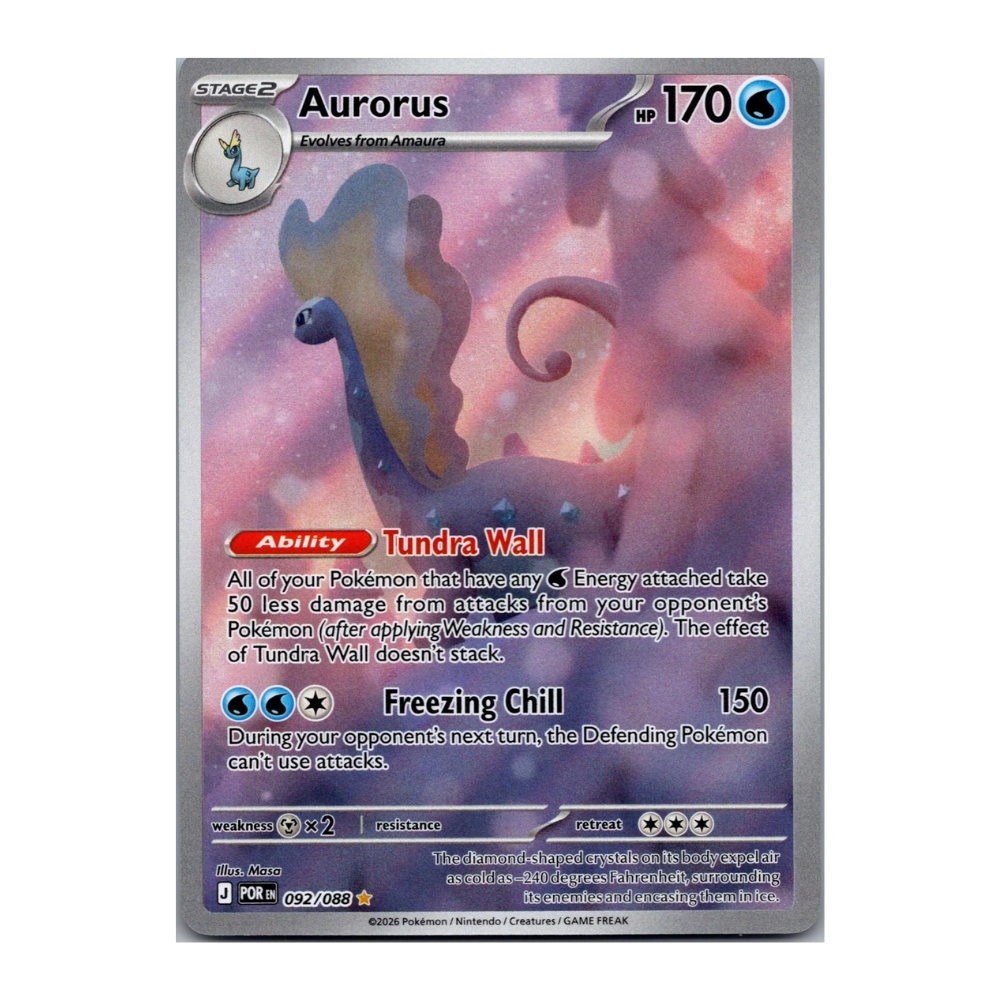 POKEMON TCG Aurorus #92