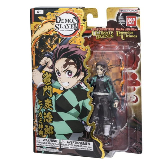 Demon Slayer: Kimetsu no Yaiba - Ultimate Legends HD Tanjiro Kamado (Hinokami Kagura) Anime Aksiyon Figürü