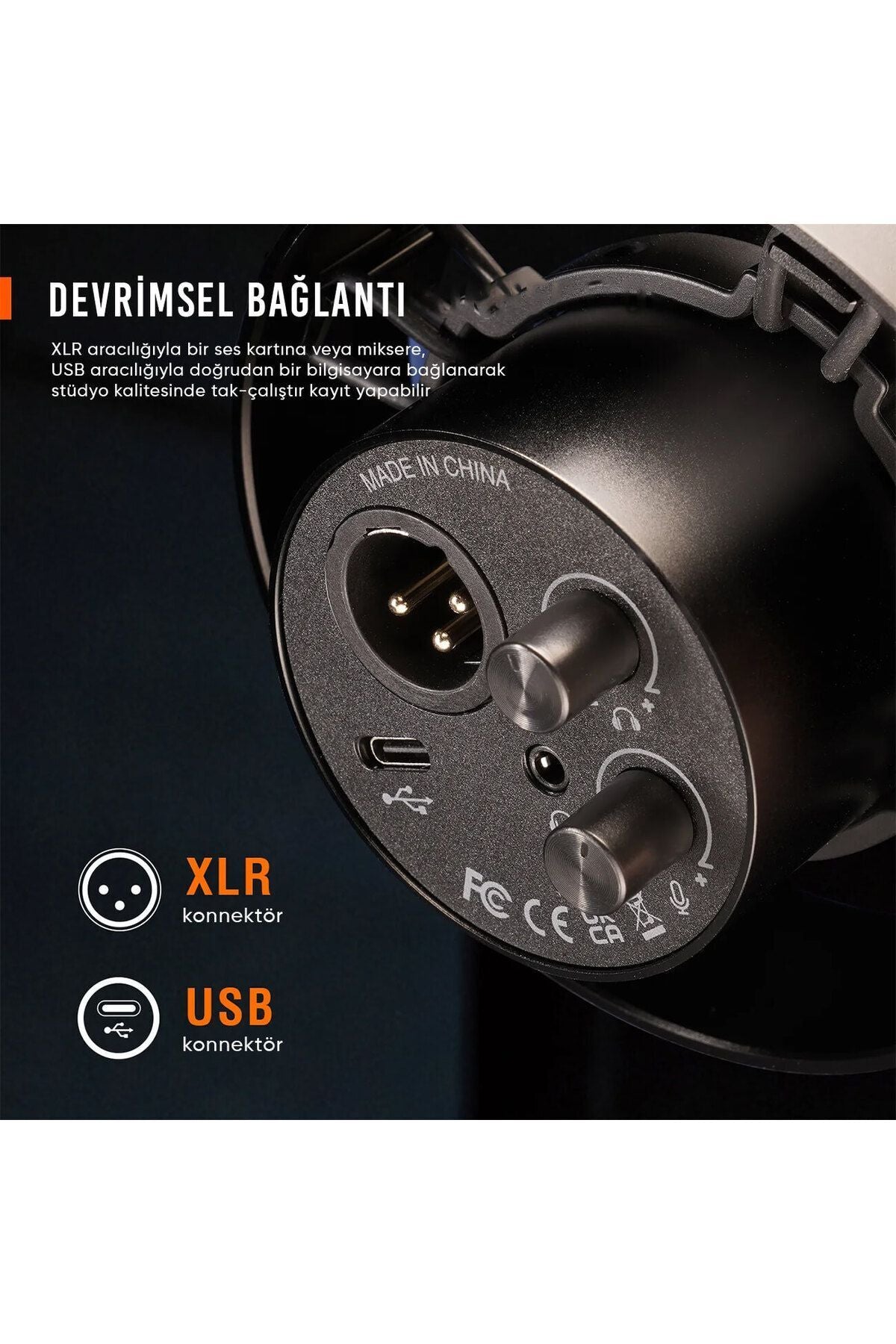 K688 - FIFINE XLR/USB DINAMIK MIKROFON