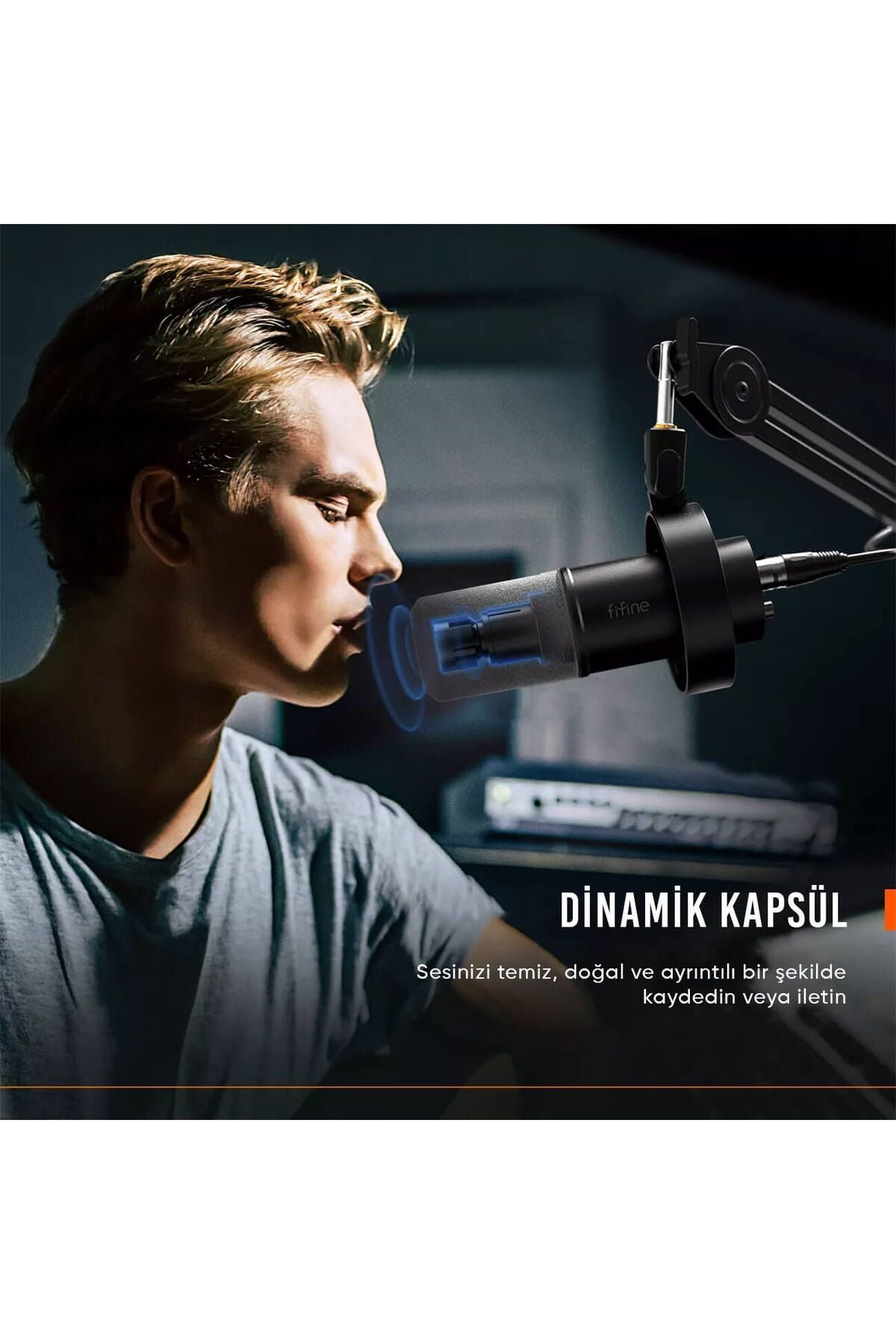 K688 - FIFINE XLR/USB DINAMIK MIKROFON