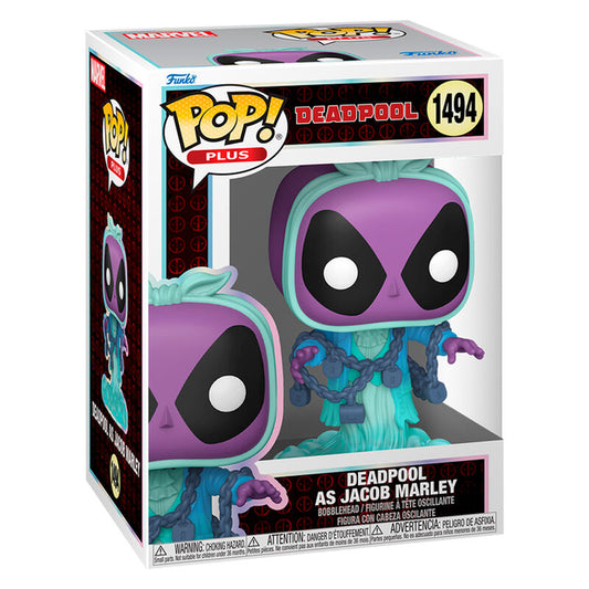 Funko POP Plus Marvel: Deadpool Lit Classics – Deadpool Jacob Marley