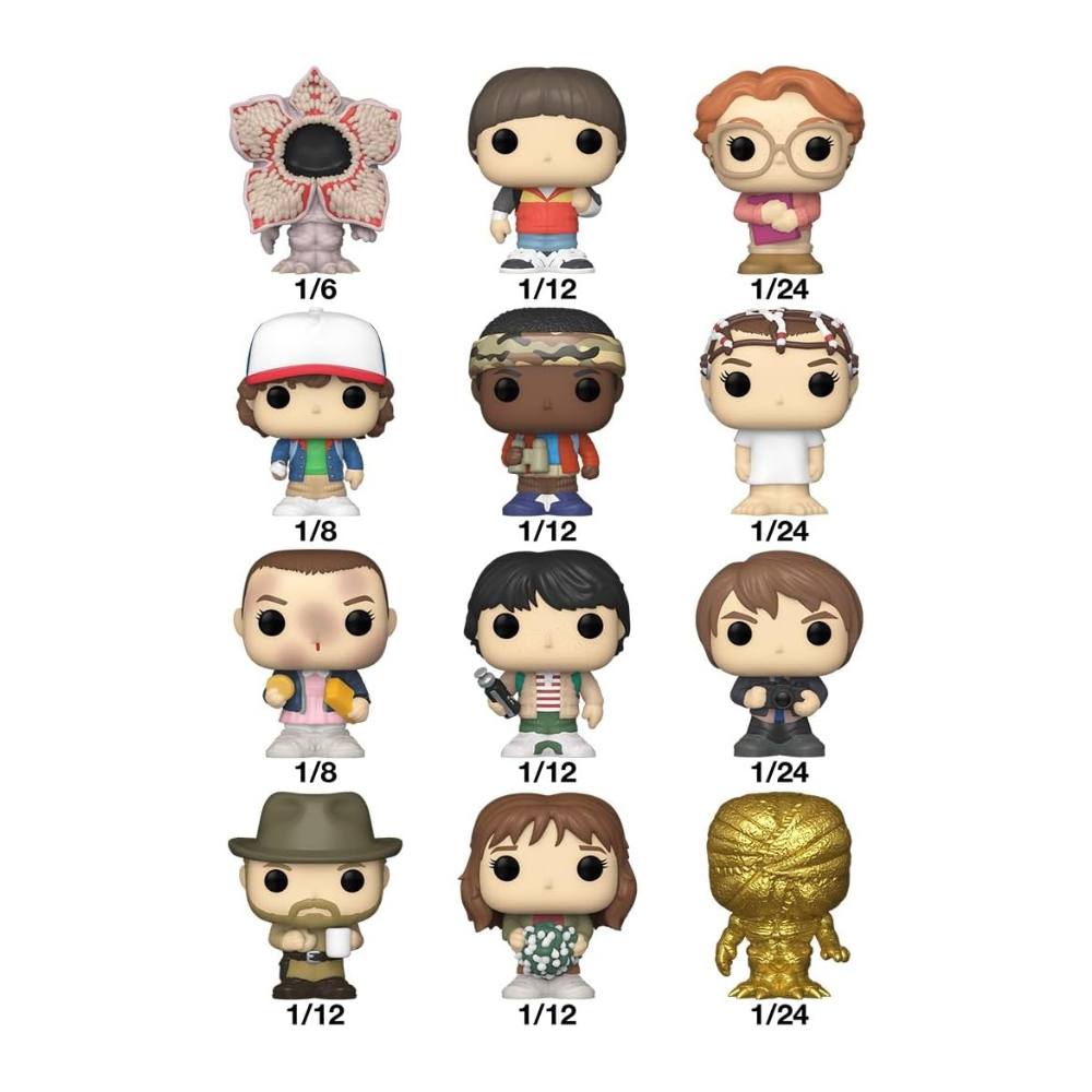Funko Bitty Pop Singles Stranger Things Tek Sürpriz Paket