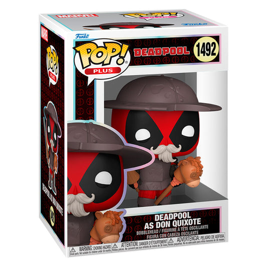 Funko POP Plus Marvel: Deadpool Lit Classics – Deadpool Don Quixote