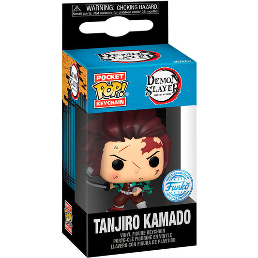 Funko Pocket Pop: Demon Slayer S2 - T anjiro Kamado (Bloody) Anahtarlık