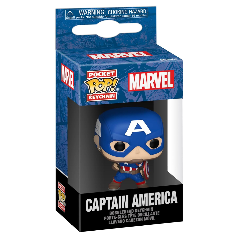 Funko Pocket Pop Marvel New Classics - Captain America Anahtarlık
