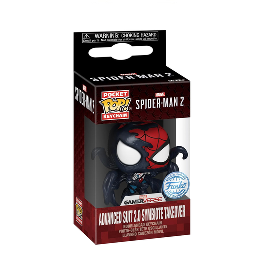 Funko Pocket Pop Marvel Spider-Man 2 Gamer Verse - Advanced Suit 2.0 Symbiote Takeover