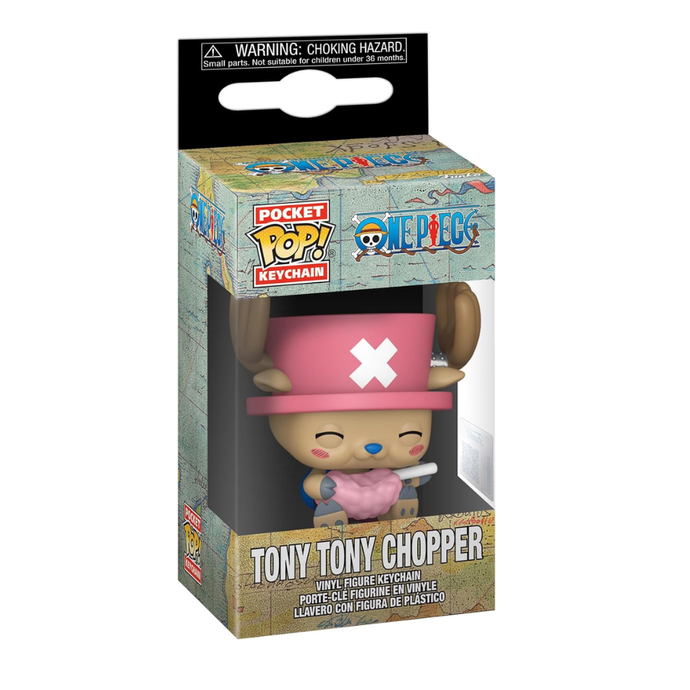 Funko Pocket Pop One Piece Tony Chopper With Cotton Candy Anahtarlık