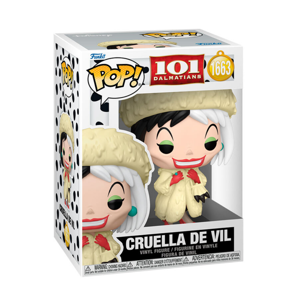 Funko Pop 101 Dalmatians Cruella De Vil Classic
