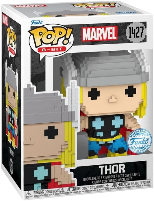 Funko Pop 8-Bit Marvel - Thor Special Edition No:1427 Bobble-Head