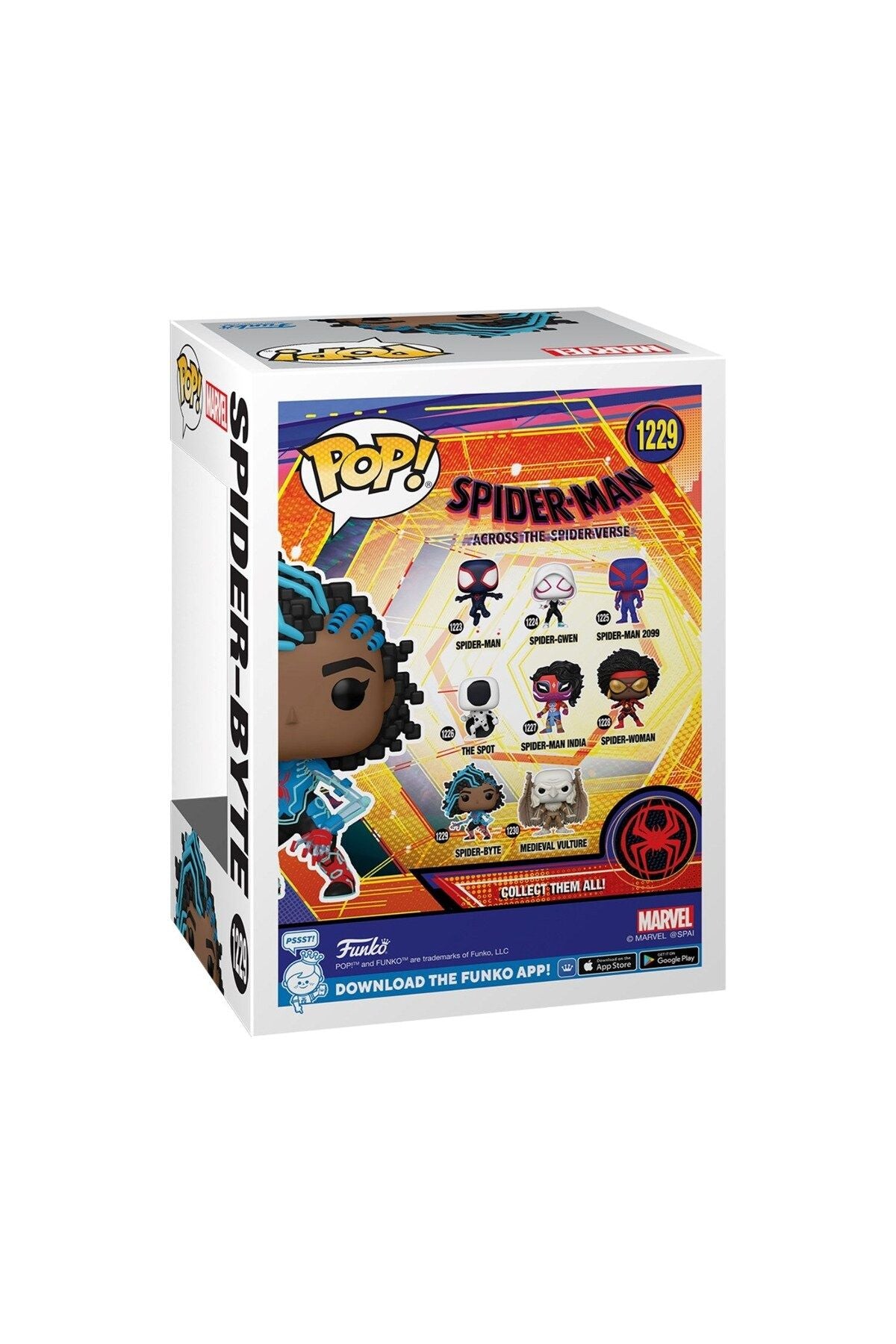 Funko POP Across The Spider Verse SpiderMan Spider Byte