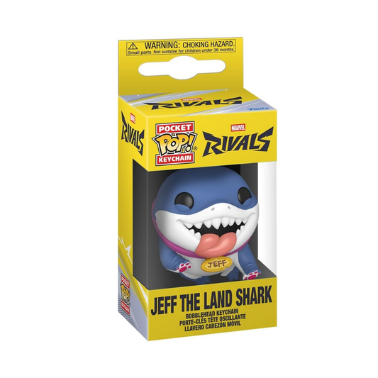 Funko Pop Anahtarlık Marvel Rivals - Jeff The Land Shark