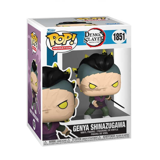 Funko Pop Animation Demon Slayer- Genya Shinazugawa Demon Form No:1851