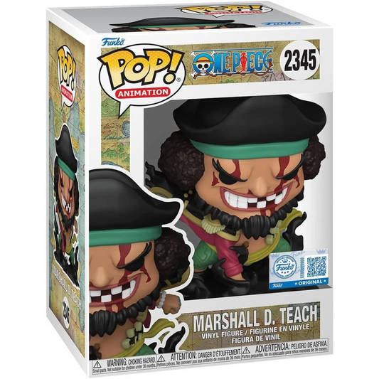 Funko Pop! Animation: One Piece - Blackbeard (Black Hole) (Exc)
