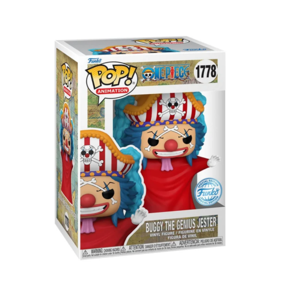 Funko Pop Animation: One Piece - Buggy (post Time-Sat)
