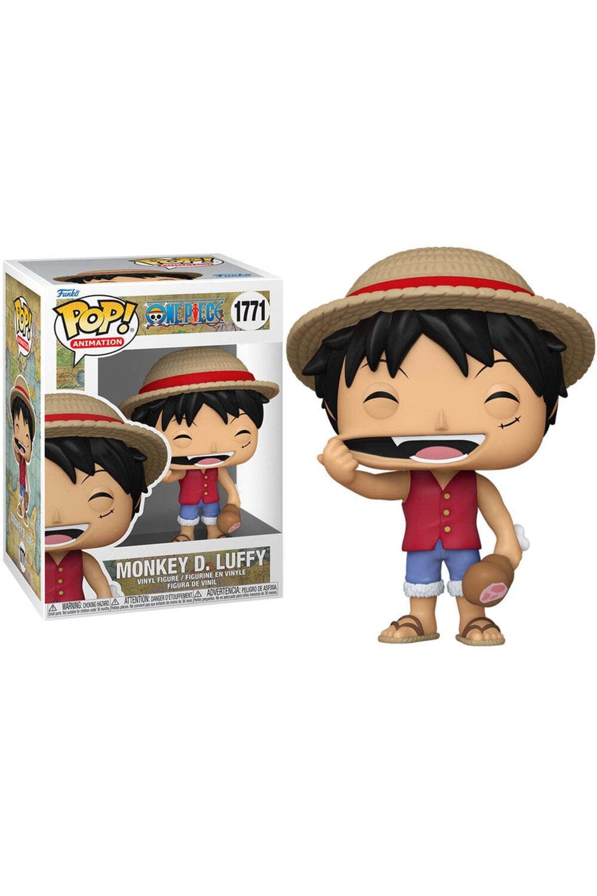Funko POP Animation: One Piece (Refresh) - Luffy