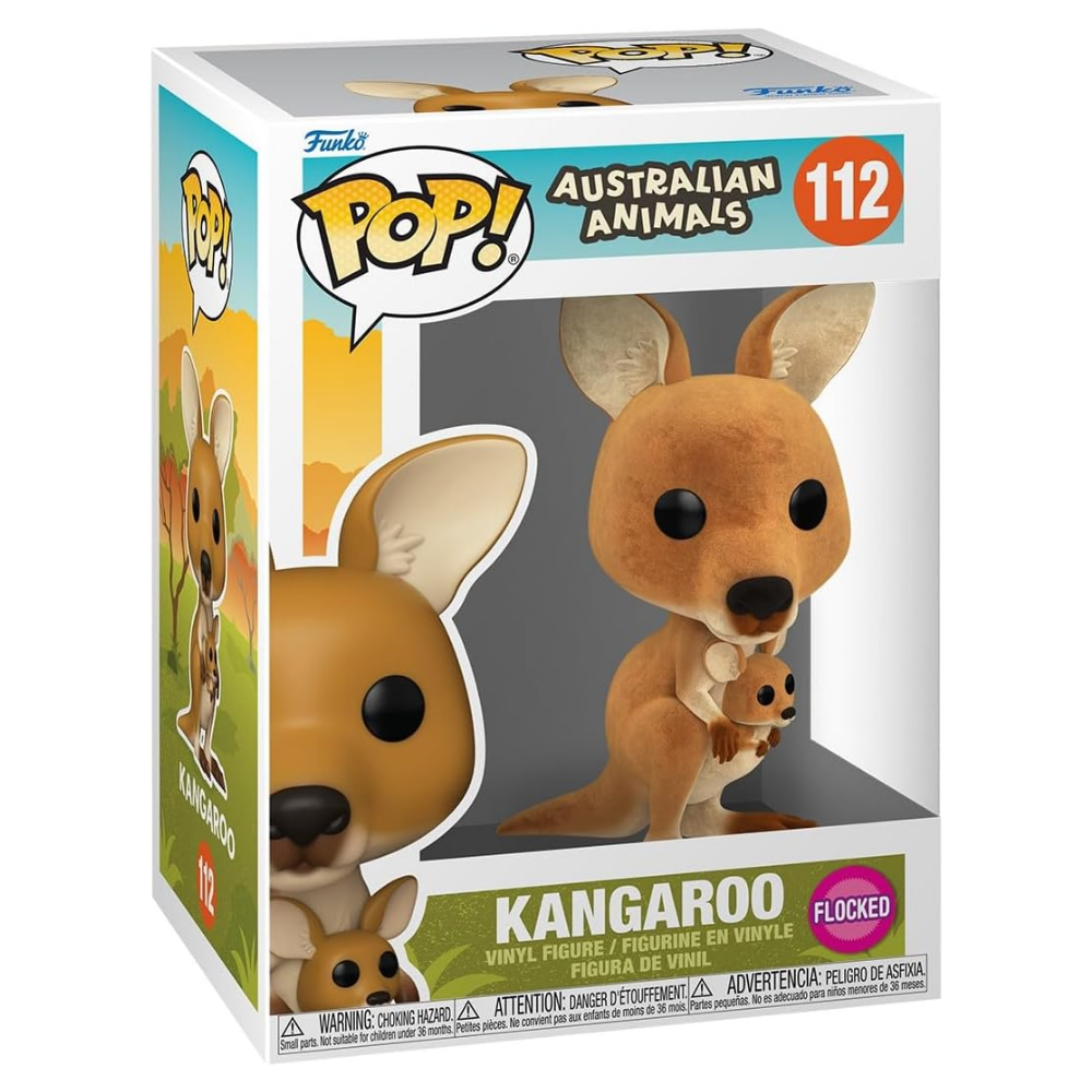 Funko Pop Australian Animals Kangaroo Flocked