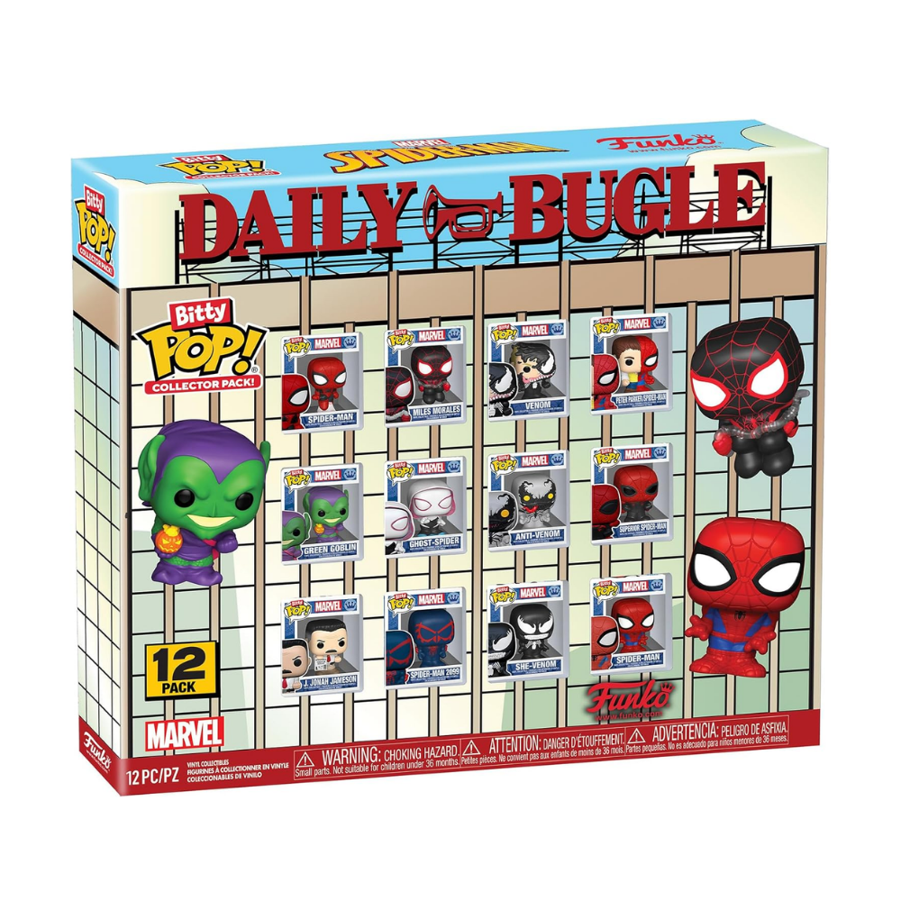 Funko Pop Bitty 12'li Spider-Man Özel Set