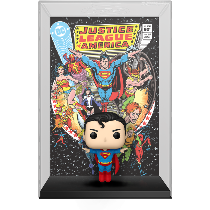 Funko Pop Comic Cover Dc Justice League Of America - Superman Special Edition No:19