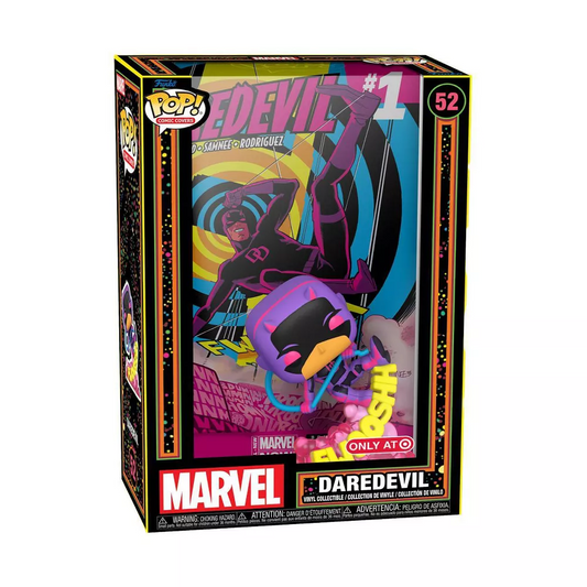 Funko POP Comic Cover: Marvel - Daredevil (Black Light) Exclusive