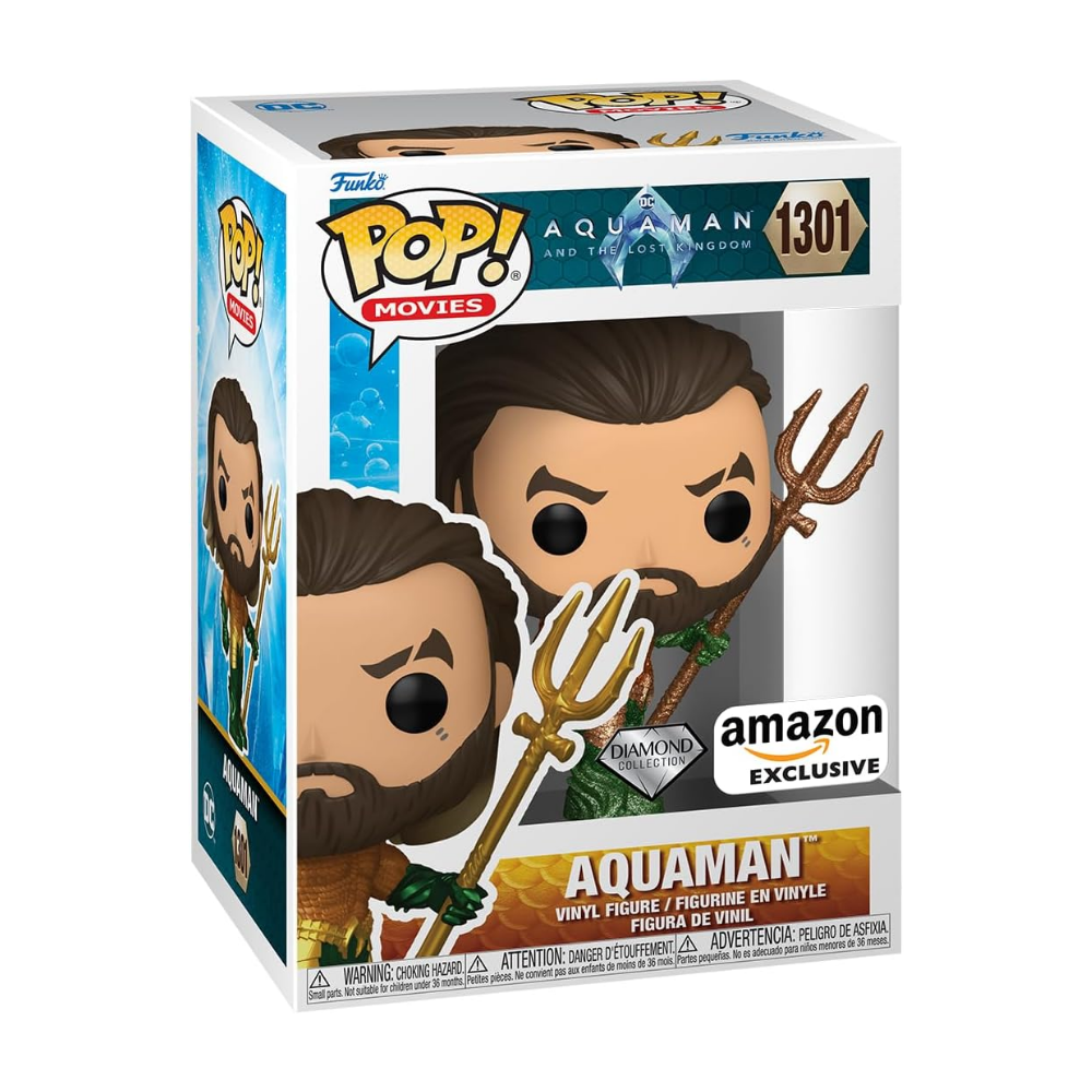 Funko POP DC: Aquaman and the Lost Kingdom - Aquaman (Diamond Collection)