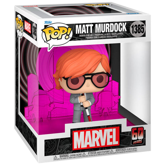 Funko Pop Deluxe Marvel Daredevil 60th Anniversary - Matt Murdock With Radar No:1385