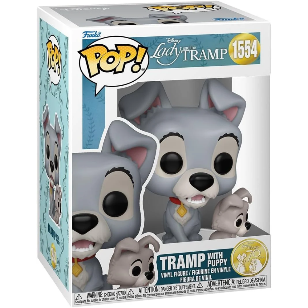 Funko Pop! Disney: Lady and the Tramp - Tramp with Puppy