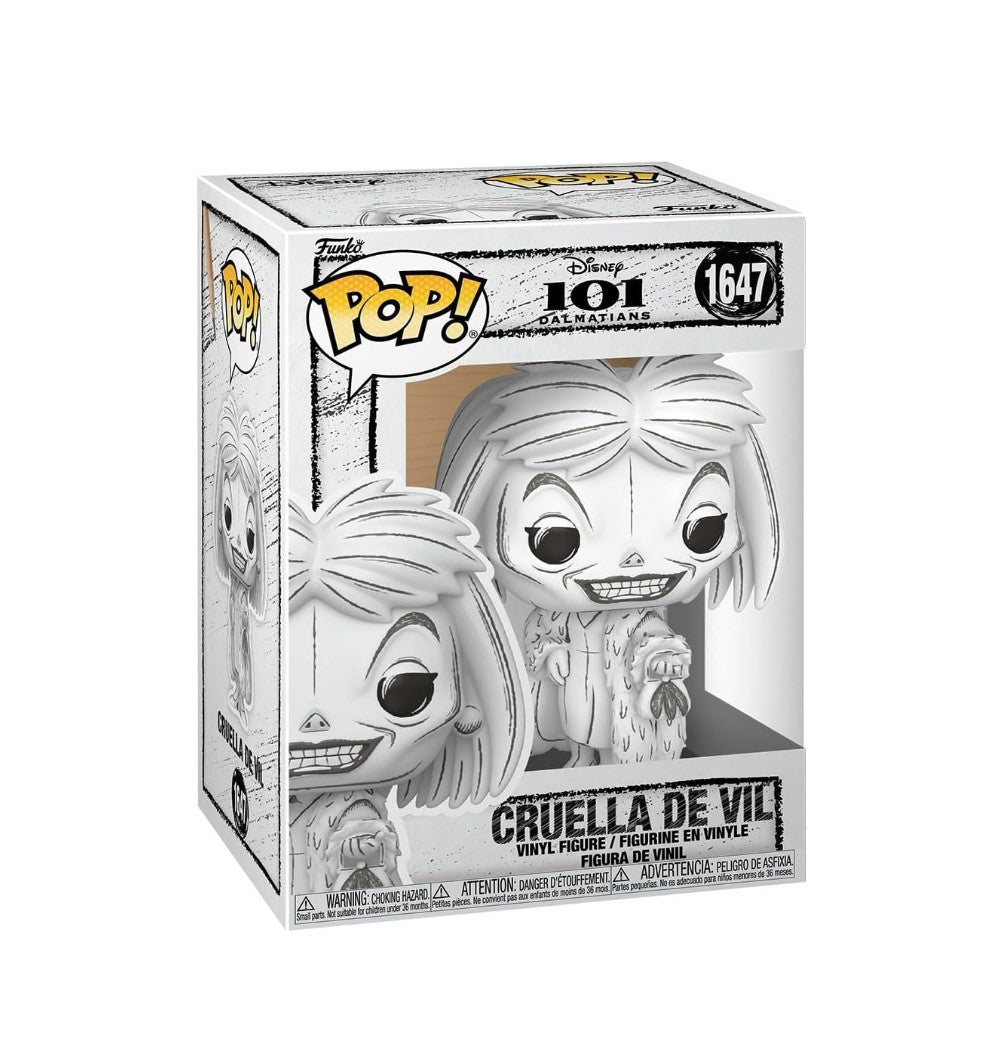 Funko POP Disney: Sketched - Cruella De Vil