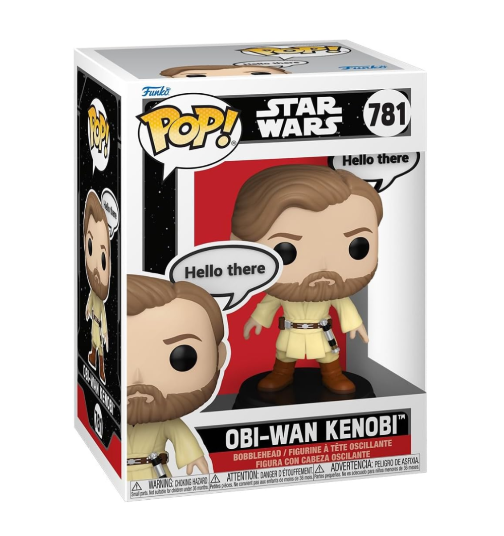 Funko Pop Disney Star Wars Sayings - Obi-Wan Kenobi No:781 Bobble-Head