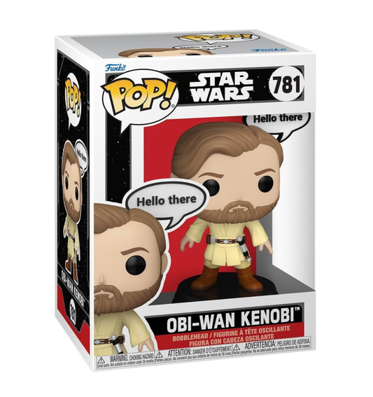Funko Pop Disney Star Wars Sayings - Obi-Wan Kenobi No:781 Bobble-Head